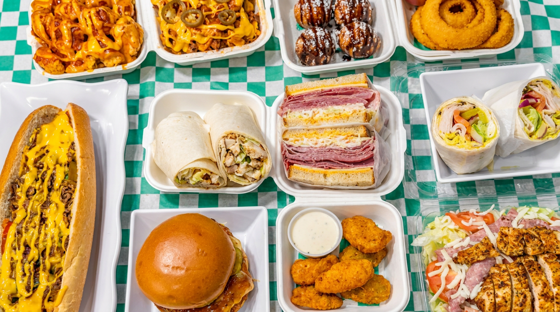 One menu, a lot of range