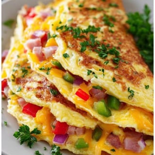 Spicy Bread Omelette