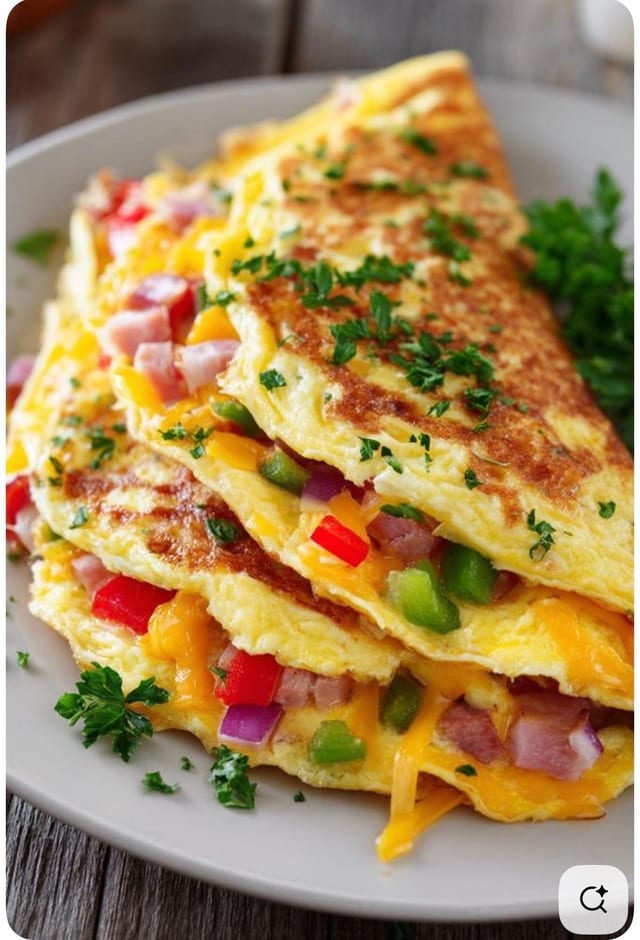 Spicy Bread Omelette.