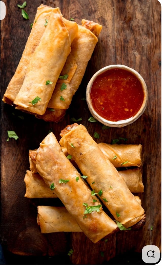 Veg Spring Rolls 6 pc.