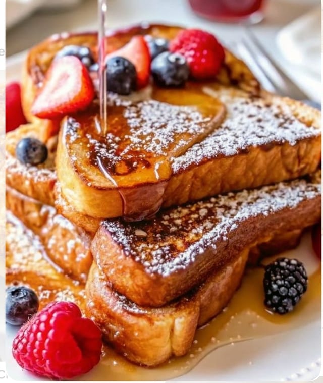 3 Slices of French Toast Only.