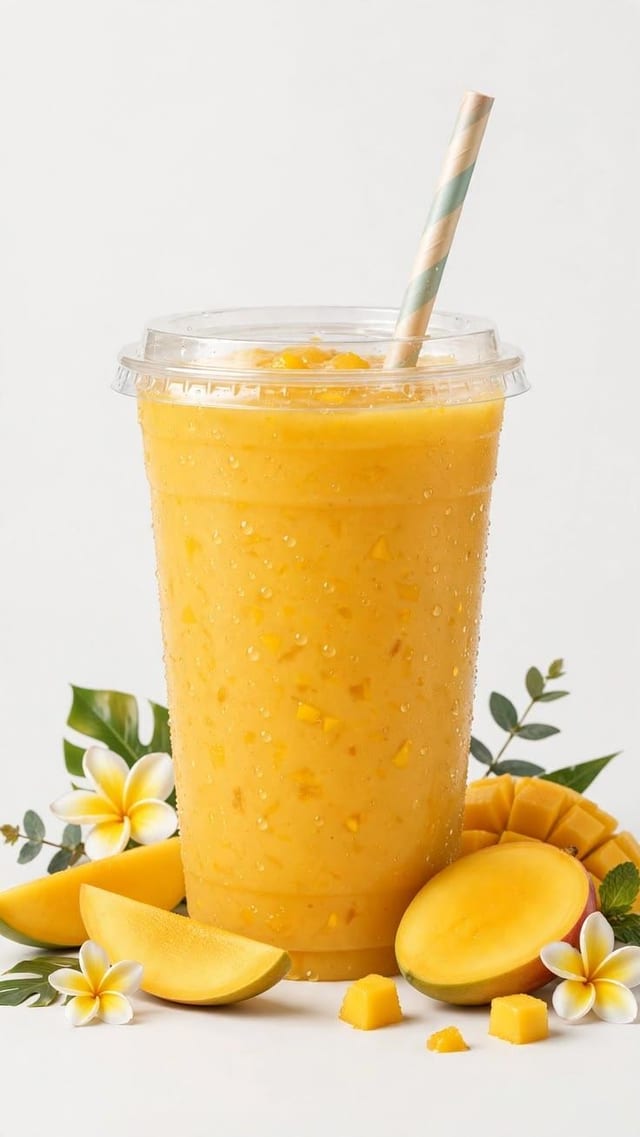 Mango Smoothie.