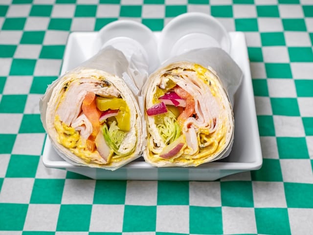 Black Forest Turkey Wrap.