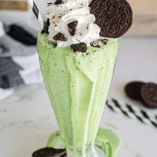 Oreo Mint milkshake