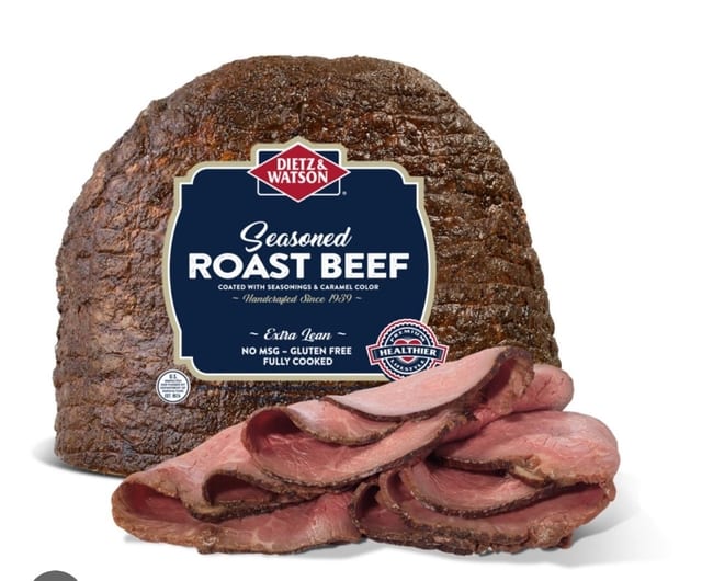 Seasoned Roast Beef.