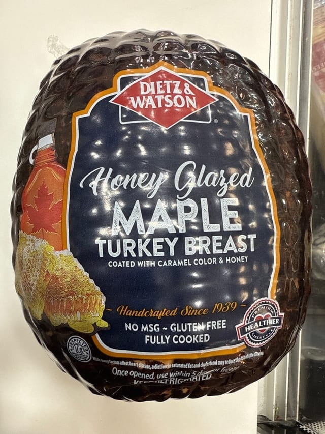 Honey Maple Turkey Breast.