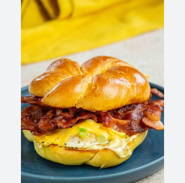 Bacon, Egg & Cheese Sandwich.