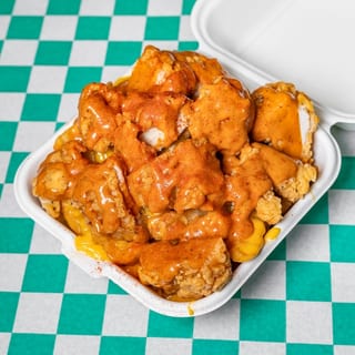 Crispy Chicken Loaded Fries