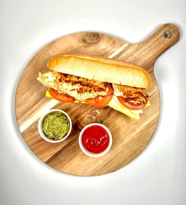 Grilled Chicken Sandwich.