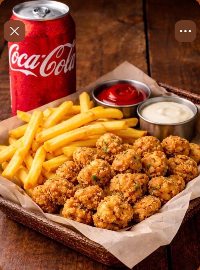 Chicken Popcorn.