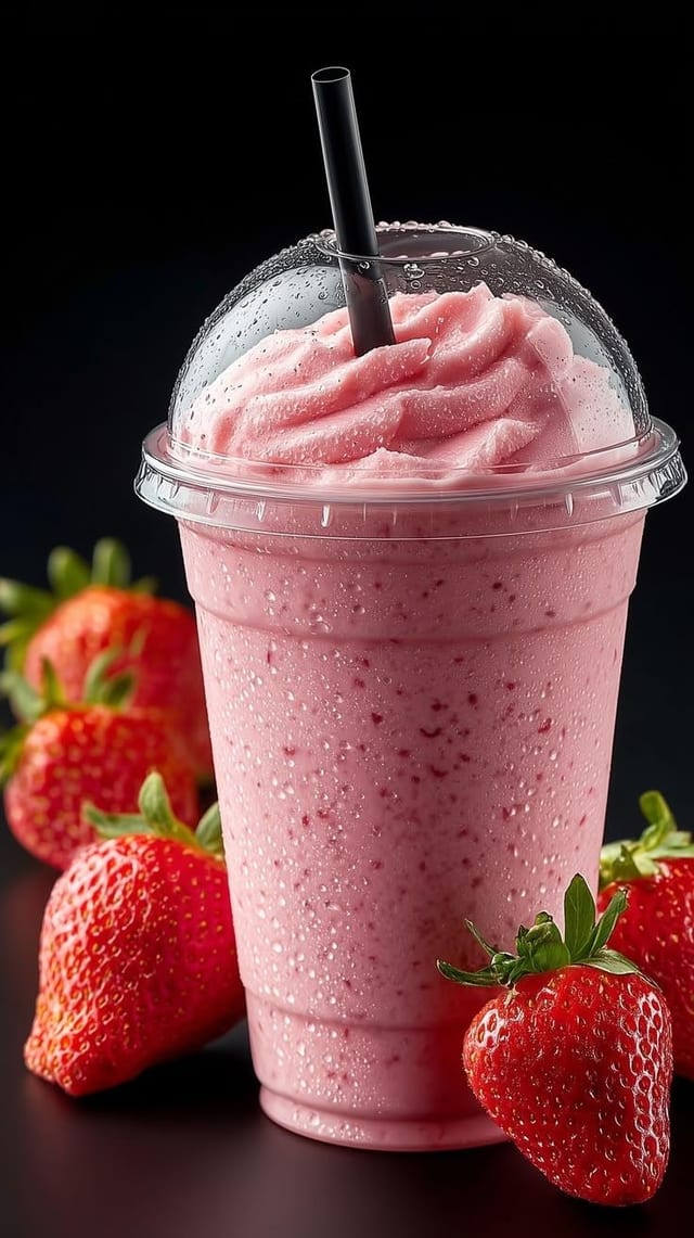 Strawberry Smoothie.