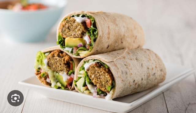Falafel Wrap.
