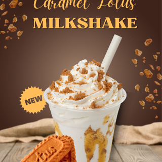 Carmel Lotus Milkshake
