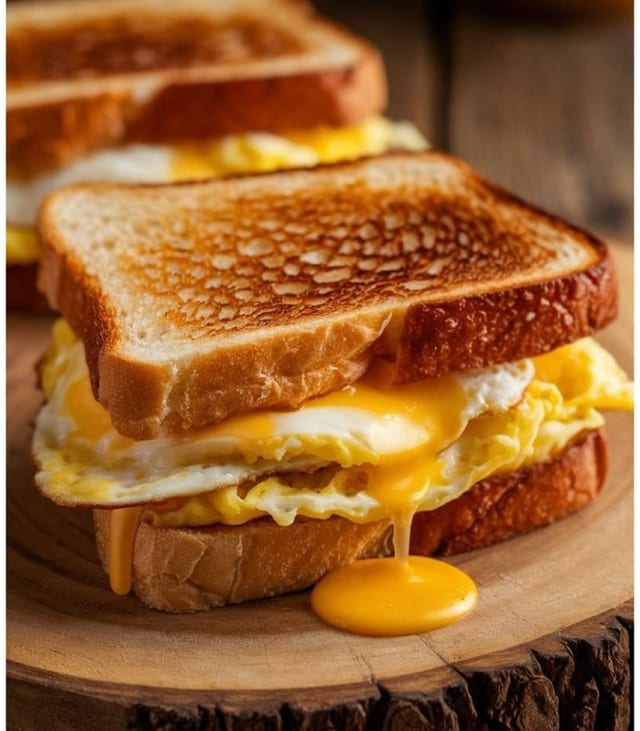Egg & Cheese Sandwich.