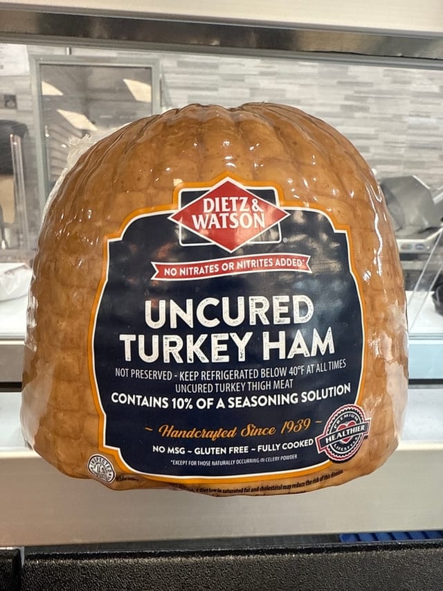 Turkey Ham.