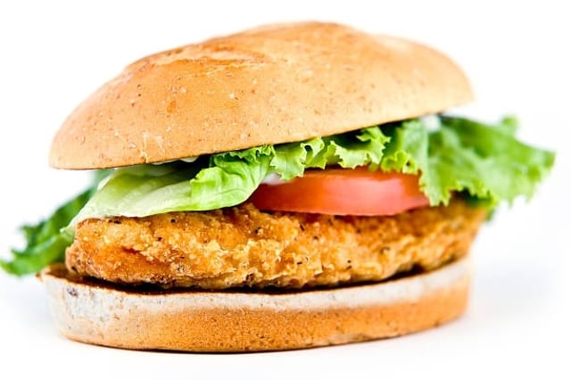 Crispy Chicken Burger.