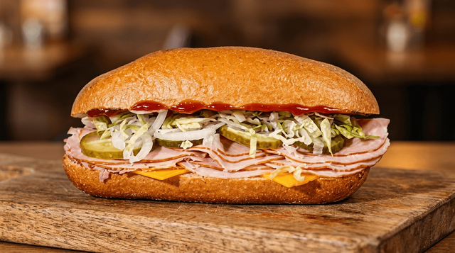 Pepper Turkey Sandwich.